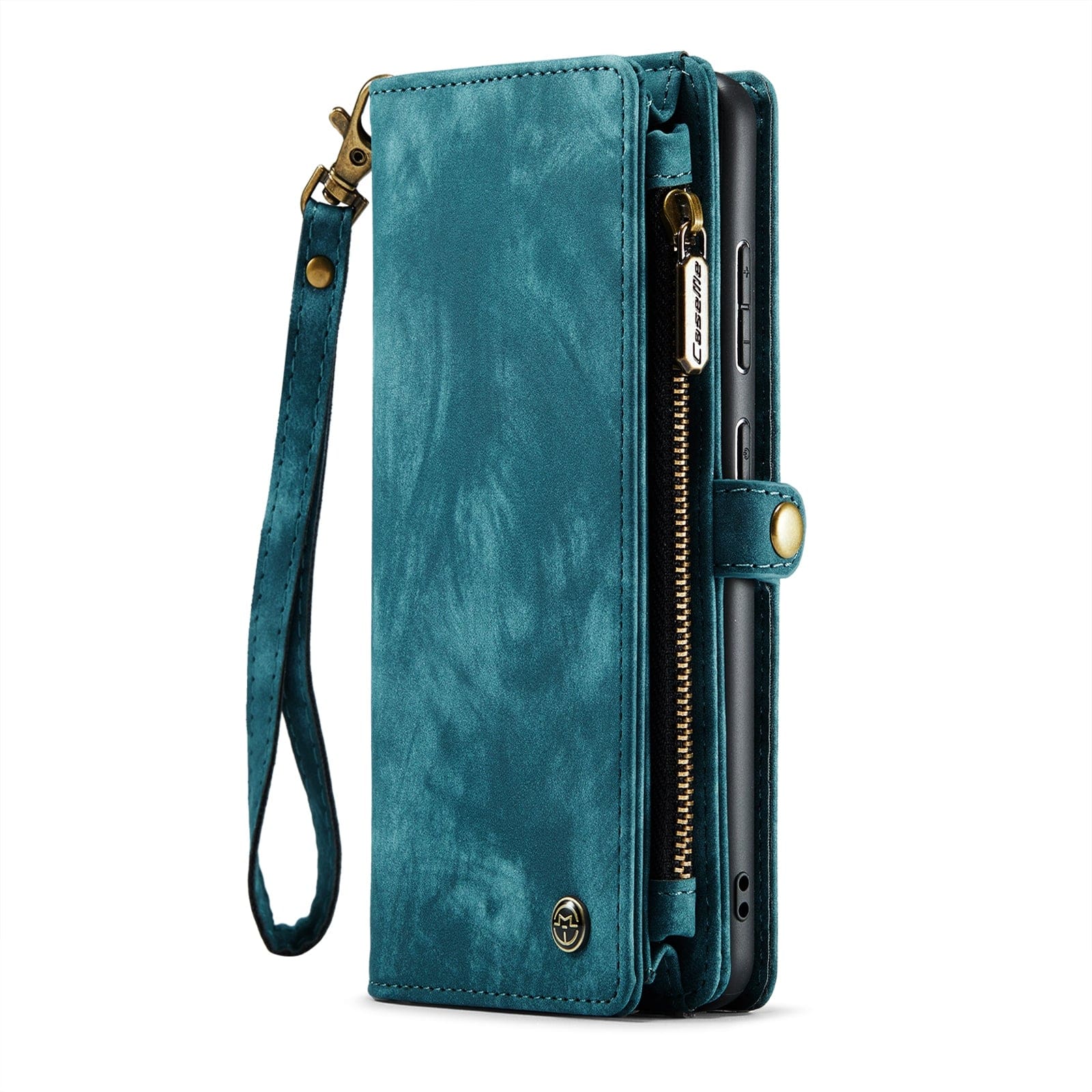 Samsung Galaxy S22+ CaseMe 008 2-In-1 Wallet with Detachable Cover, 8 Card Slots + Zip Pocket - Image 2