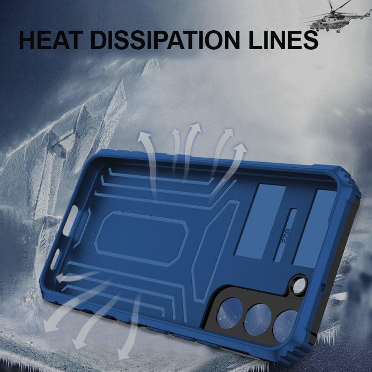 Samsung Galaxy S22 Ultra 5G Removeable Belt Clip Protective Rugged Cover, Fold Out Stand - Image 5