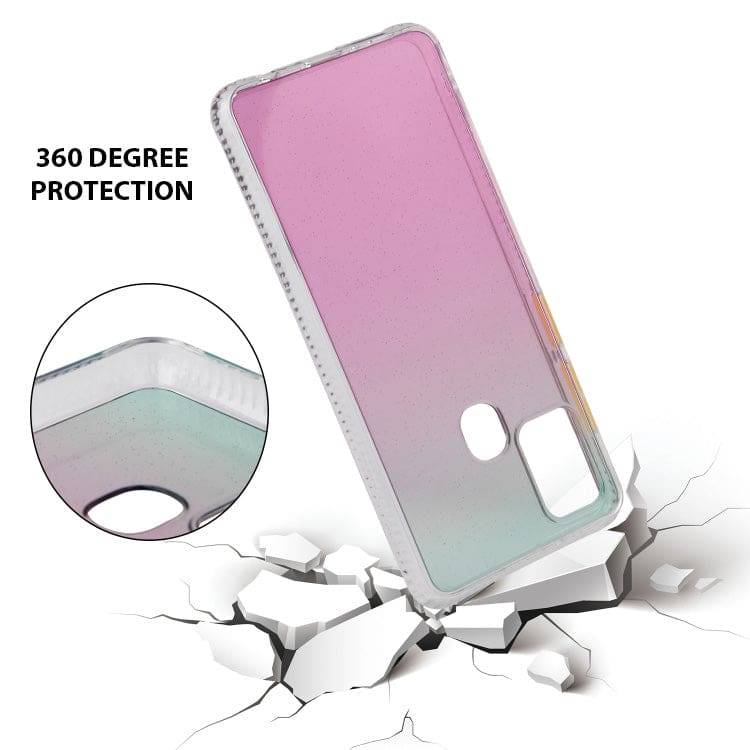 Samsung Galaxy S22 Ultra Red Marble Pattern TPU Cover - Image 2