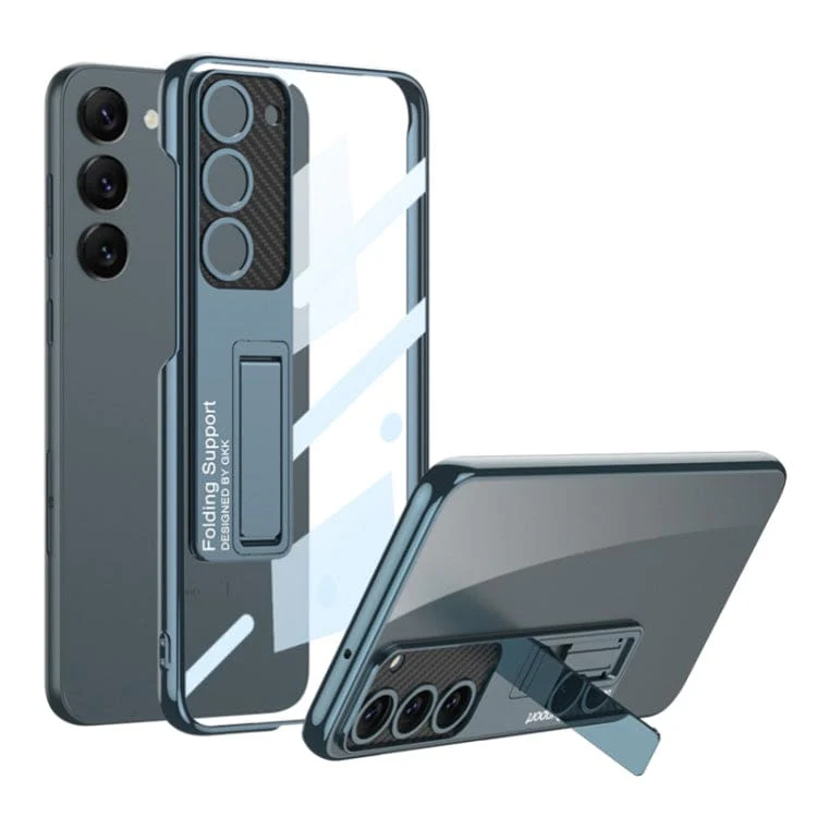 Samsung Galaxy S23 5G GKK Ultra-Thin Electroplated Cover with Stand