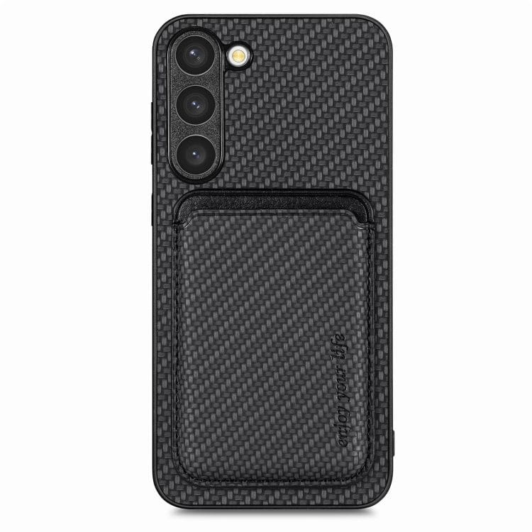 Samsung Galaxy S23+ Carbon Magsafe Cover with Removable Card Wallet