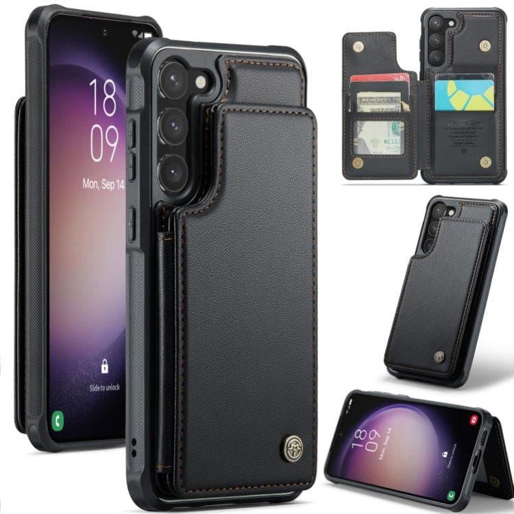 Samsung Galaxy S23 CaseMe C22 Rear Wallet Cover with Card Slots - Image 5