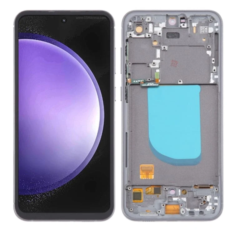 Samsung Galaxy S23 FE 6.43" OLED Screen with Frame - PARTS ONLY