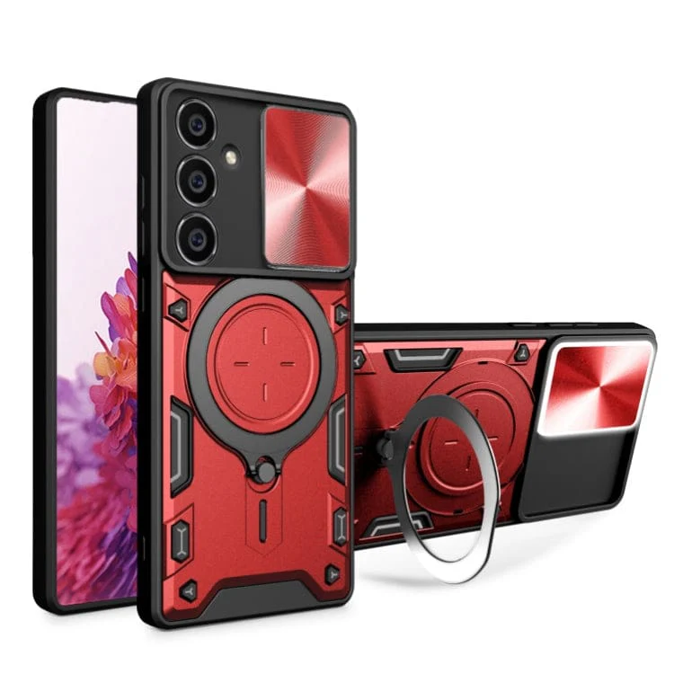 Samsung Galaxy S23 FE Camera Shield Cover with Metal Ring/Stand - Image 9