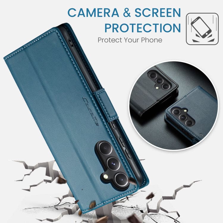 Samsung Galaxy S23 FE CaseMe 023 Wallet Flip Cover, RFID Protection, Card Holder - Image 4