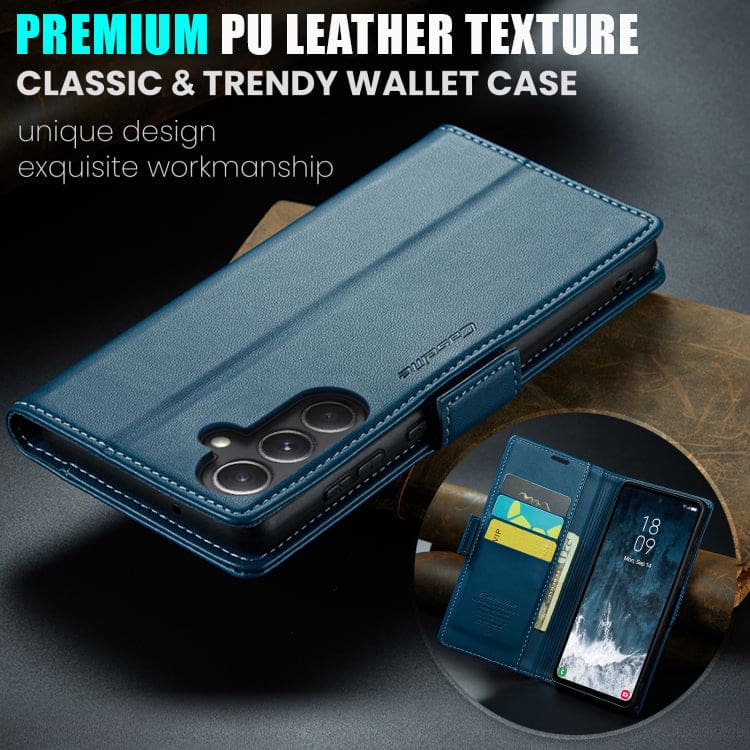 Samsung Galaxy S23 FE CaseMe 023 Wallet Flip Cover, RFID Protection, Card Holder - Image 5