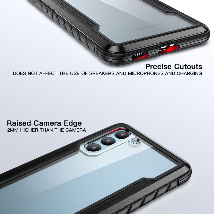 Samsung Galaxy S23 PLUS 5G Thunder Series Aluminium Frame, TPU Cushioned Inner, Clear PC Back Cover - Image 4