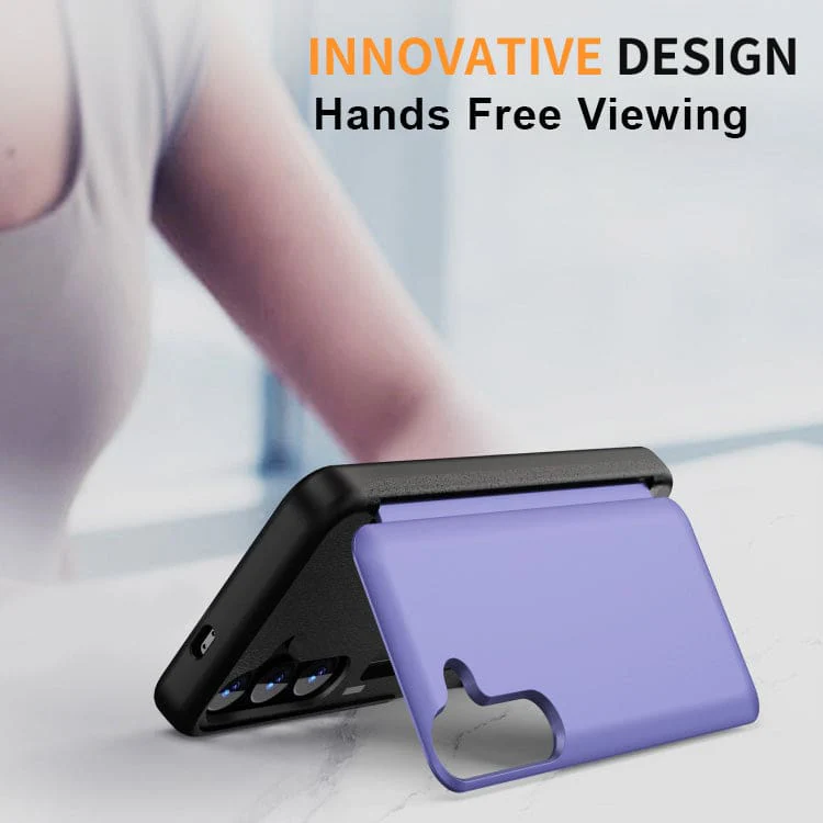 Samsung Galaxy S23 HardCase Card Holder Flip Cover - Image 7