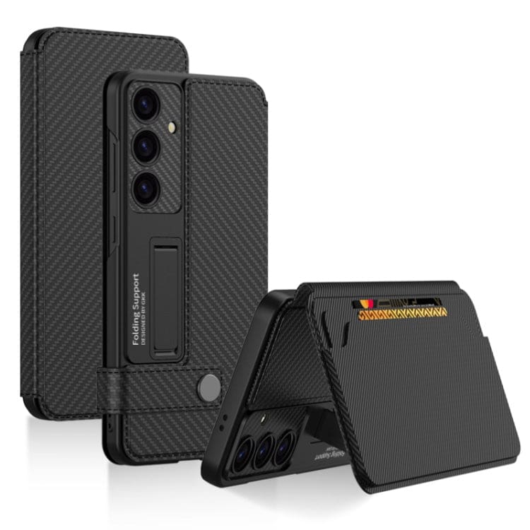 Samsung Galaxy S24 5G GKK Slimline Wallet with Cardholder and Stand - Image 7