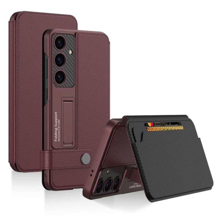 Samsung Galaxy S24+ 5G GKK Slimline Wallet with Cardholder and Stand
