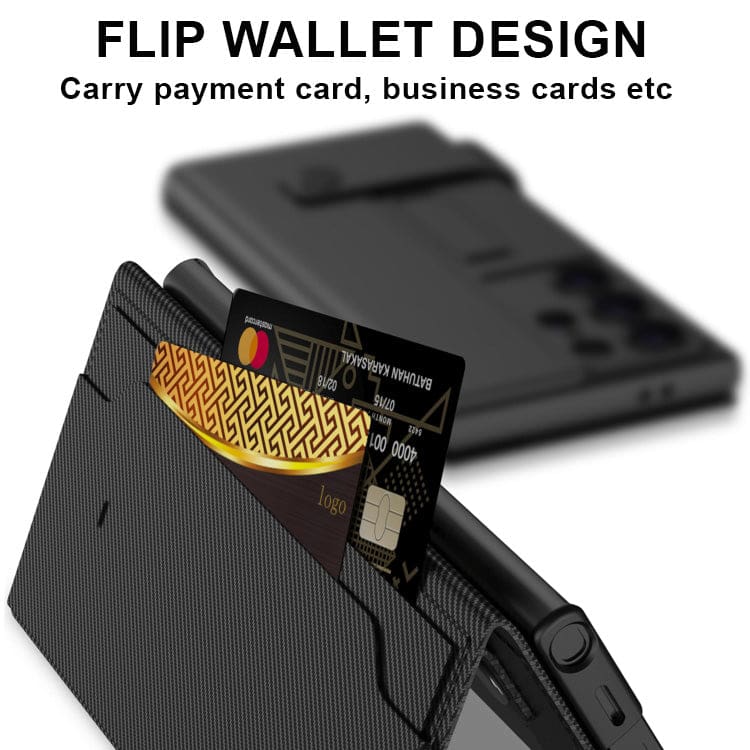 Samsung Galaxy S24+ 5G GKK Slimline Wallet with Cardholder and Stand - Image 3