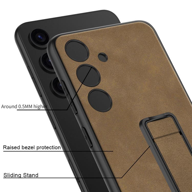 Samsung Galaxy S24+ 5G GKK Suede Panel Rigid Cover - Image 3