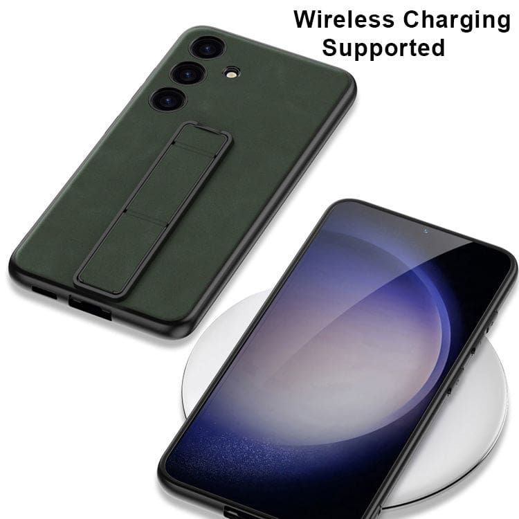 Samsung Galaxy S24 5G GKK Suede Panel Rigid Cover - Image 5