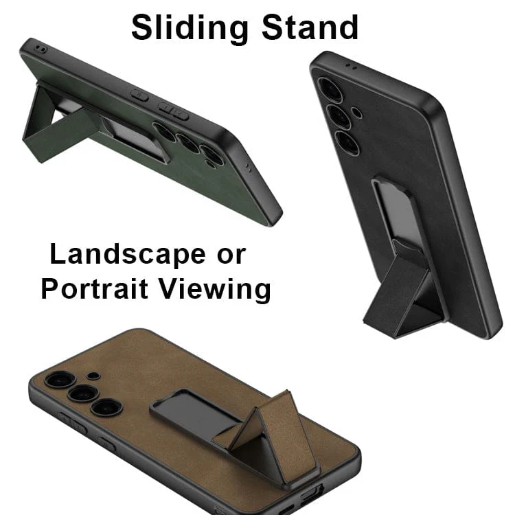 Samsung Galaxy S24 5G GKK Suede Panel Rigid Cover - Image 7