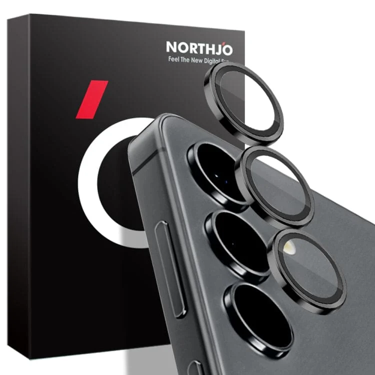 Samsung Galaxy S24 Alloy and Glass Camera Lens Protector Caps