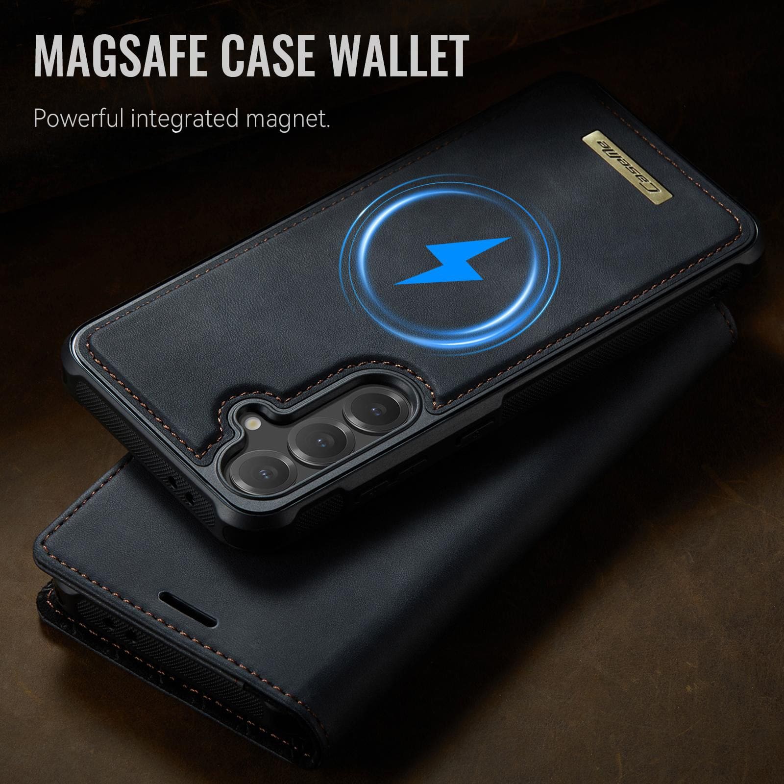 Samsung Galaxy S24 Ultra CaseMe C49 Detachable Flip Cover, RFID Protection, Card Holder - Image 10