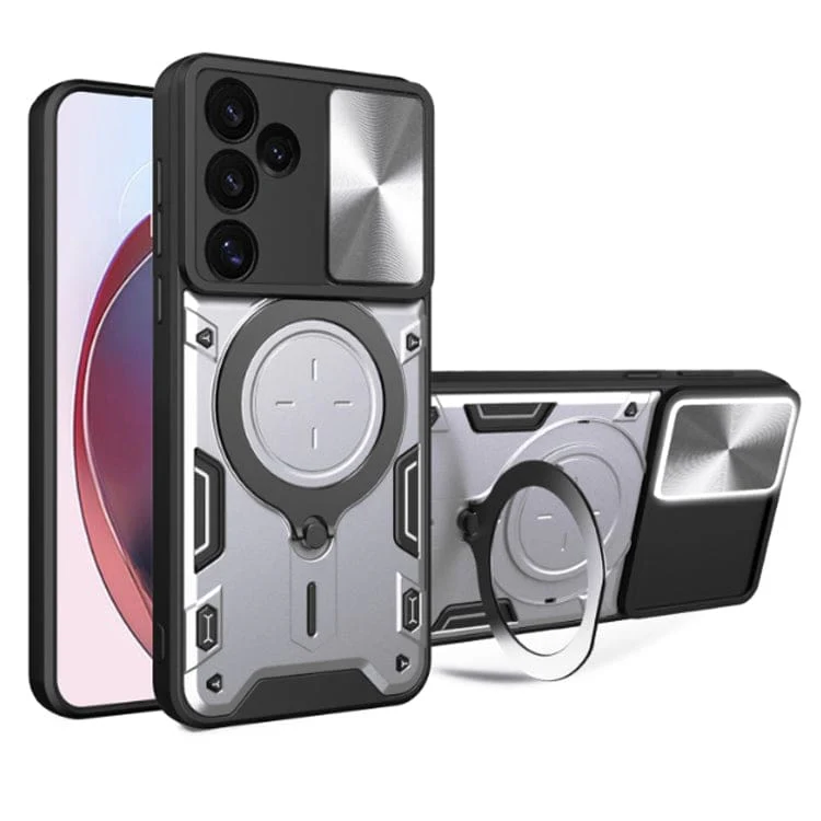 Samsung Galaxy S24 FE Camera Shield Cover with Metal Ring/Stand - Image 9