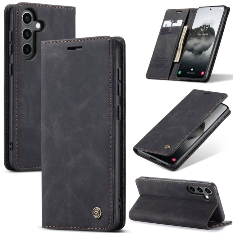 Samsung Galaxy S24 FE CaseMe 013 Wallet Flip Cover, Card Holder