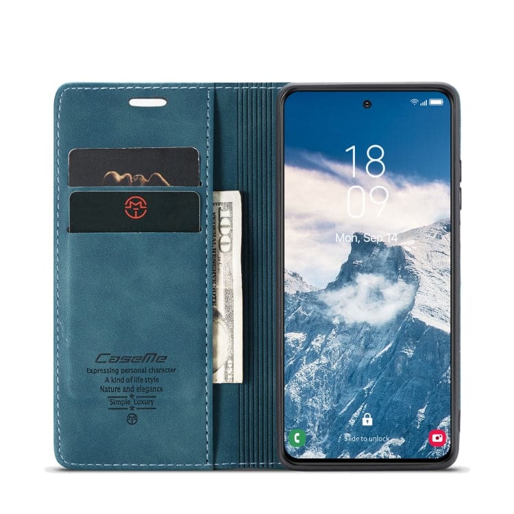 Samsung Galaxy S24 FE CaseMe 013 Wallet Flip Cover, Card Holder - Image 5