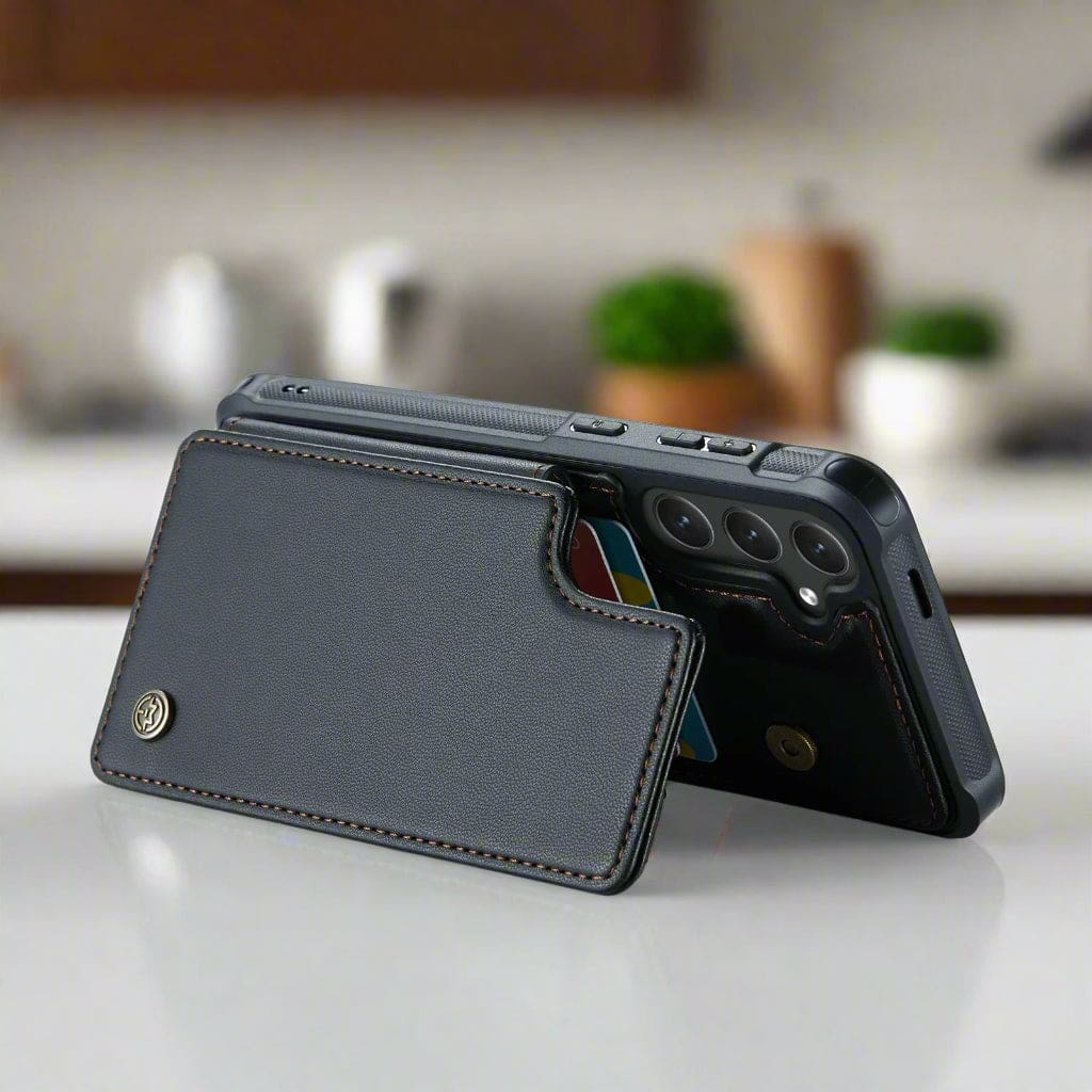 Samsung Galaxy S24+ / S25+ CaseMe C22 Rear Wallet Cover with Card Slots - Image 7