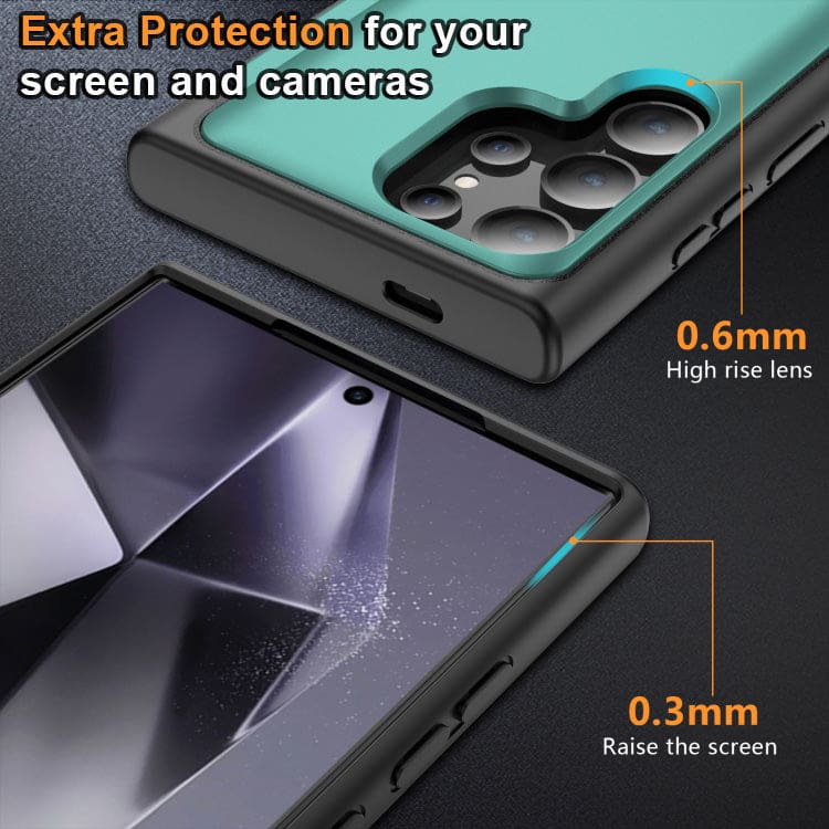 Samsung Galaxy S24 Ultra HardCase Card Holder Flip Cover - Image 7