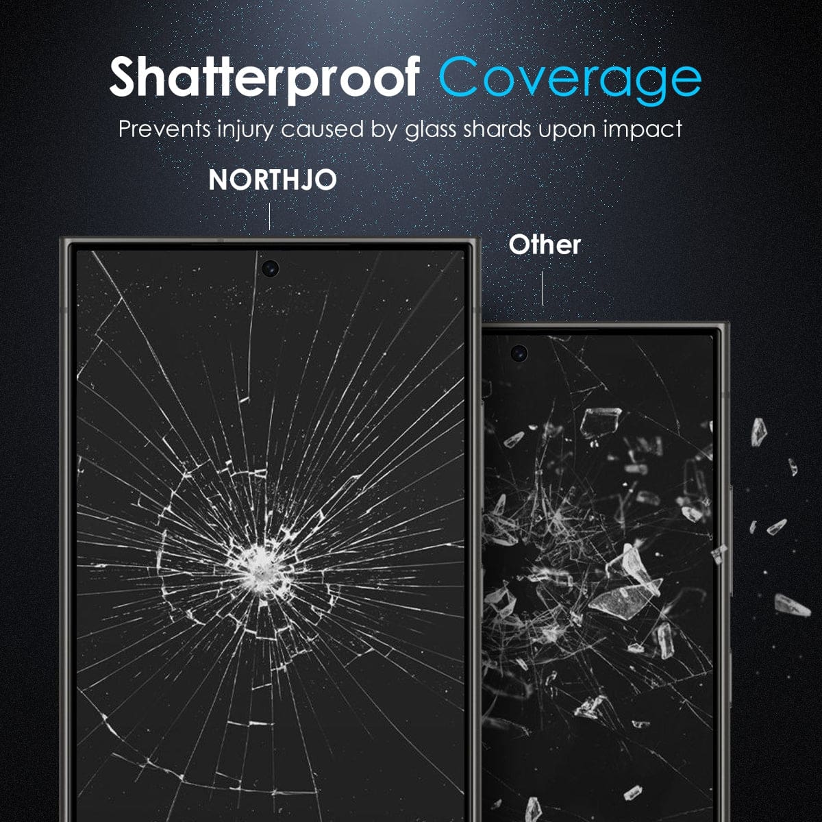 Samsung Galaxy S24 Ultra Tempered Privacy Glass Screen Protector, 0.18mm, Aluminium Silica - Image 6