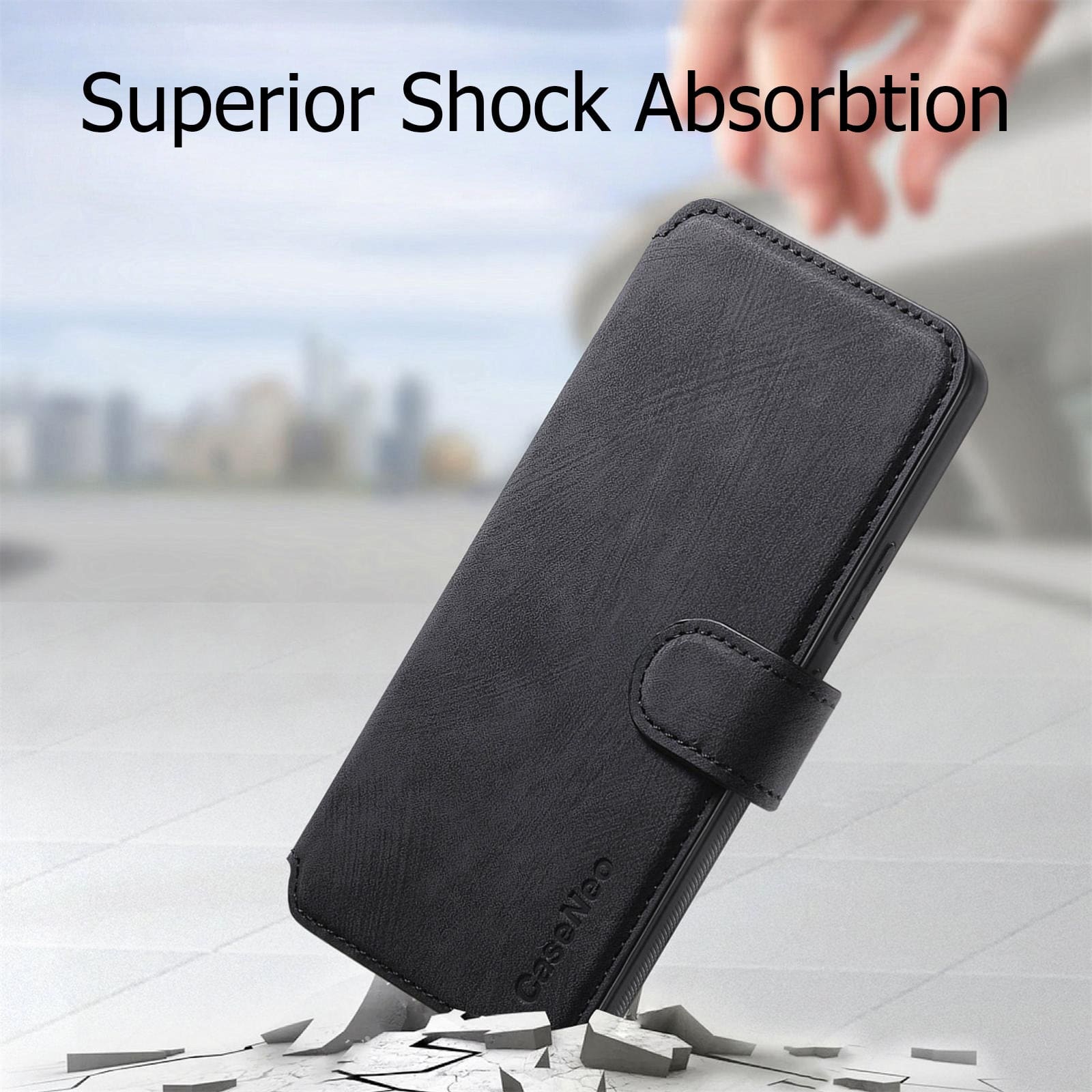 Samsung Galaxy S25 FE CaseNeo MW-03 2-in-1 Detachable Flip Cover Wallet - Image 4