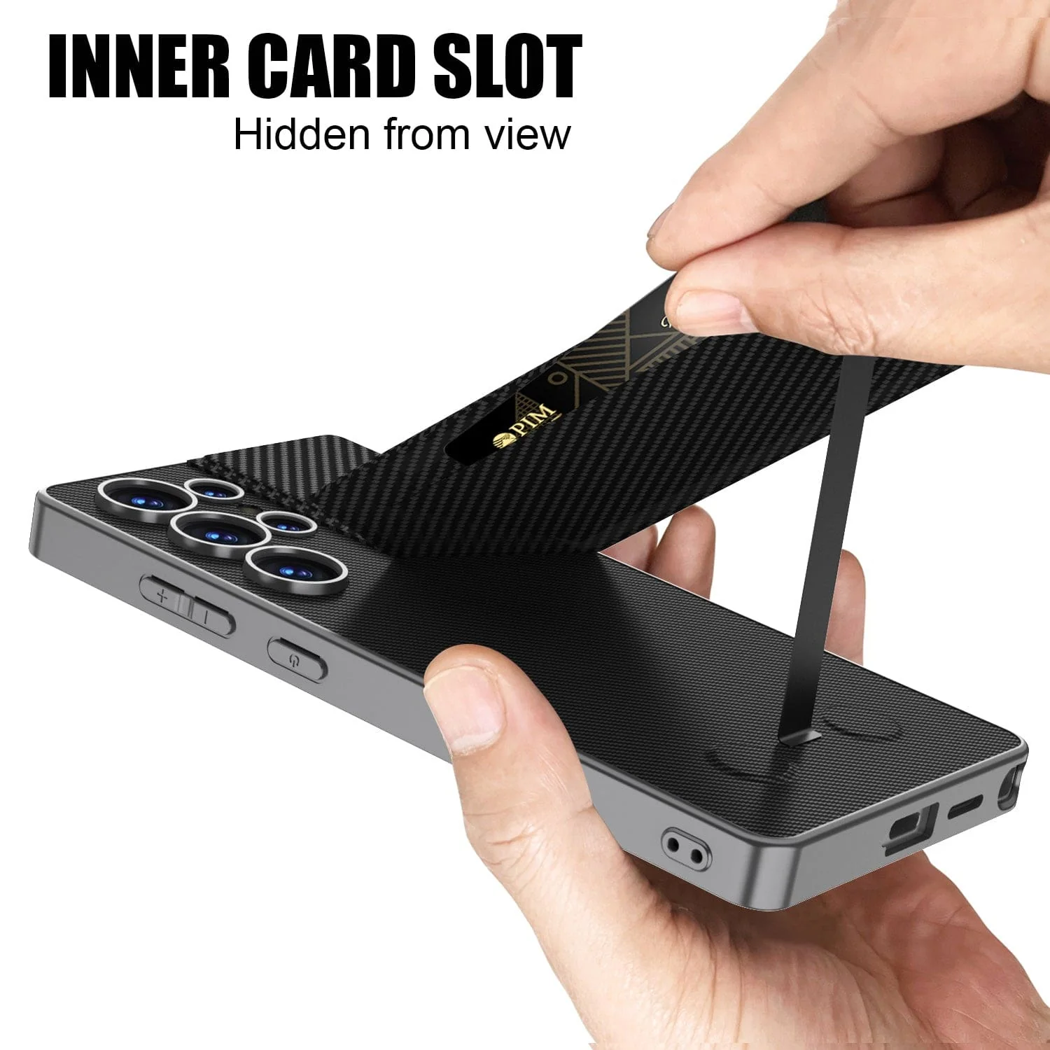 Samsung Galaxy S25 GKK Rotor Thin Card Holder Cover - Image 3