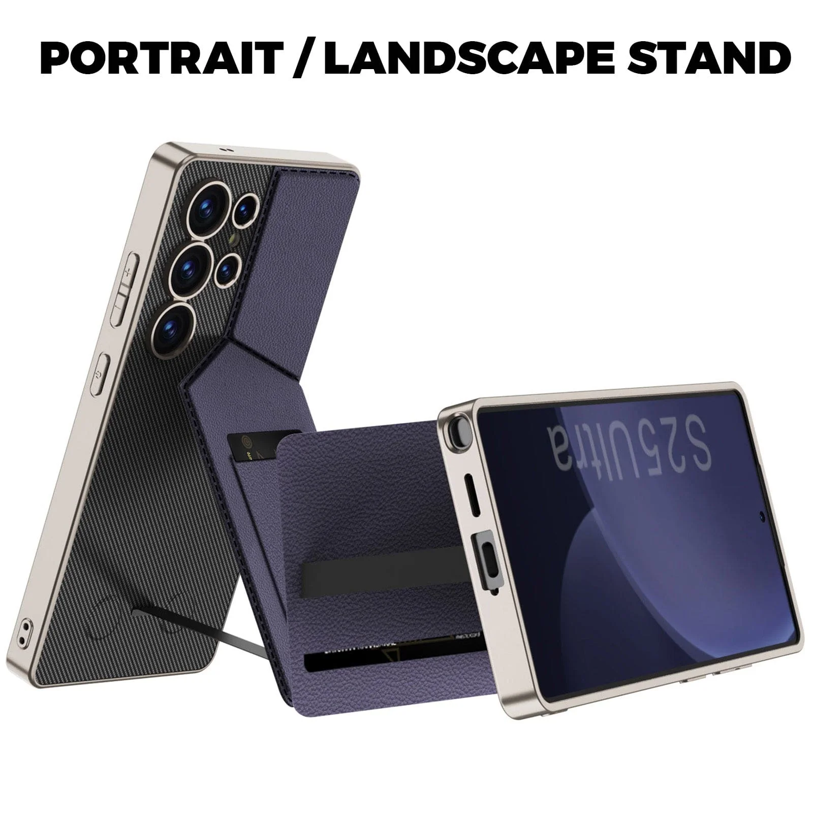 Samsung Galaxy S25 GKK Rotor Thin Card Holder Cover - Image 5