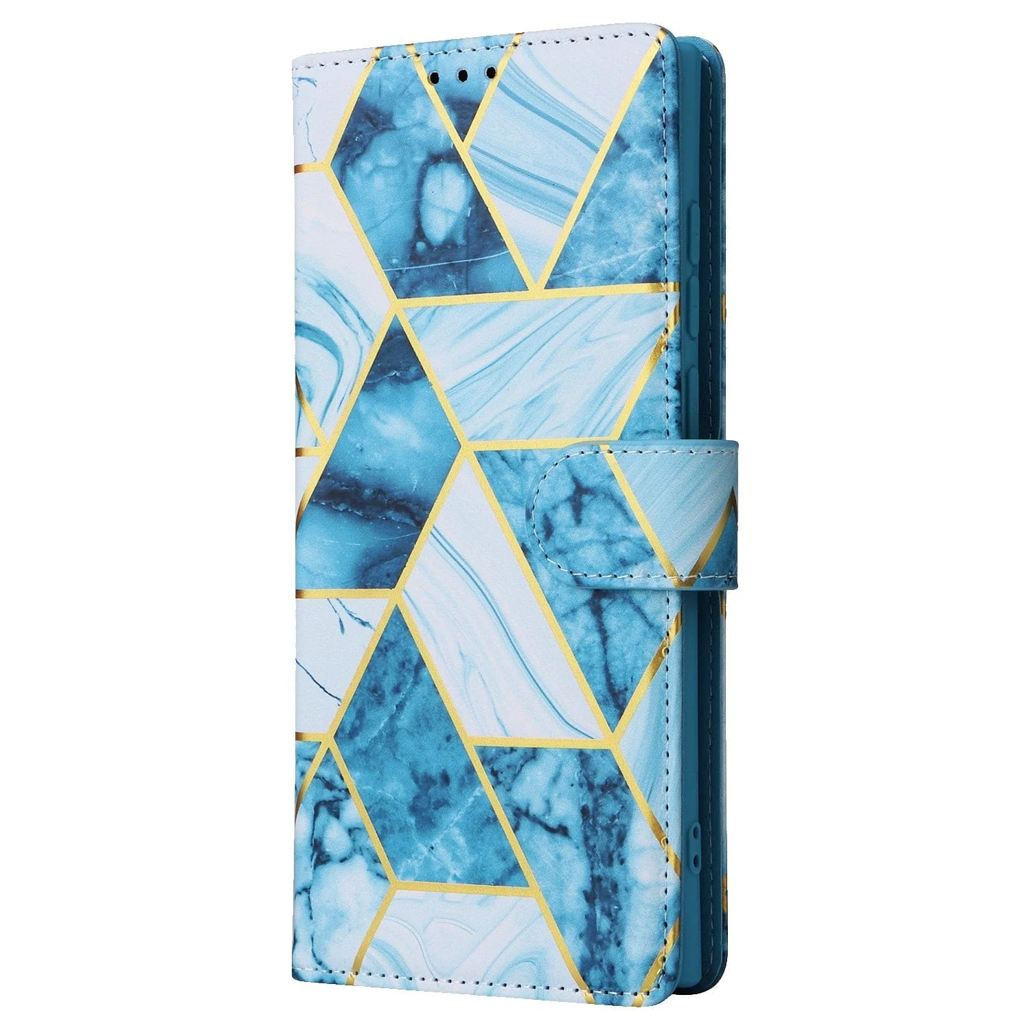 Samsung Galaxy S25 Ultra Marble Patterned Flip Wallet, Card Slots - Image 2