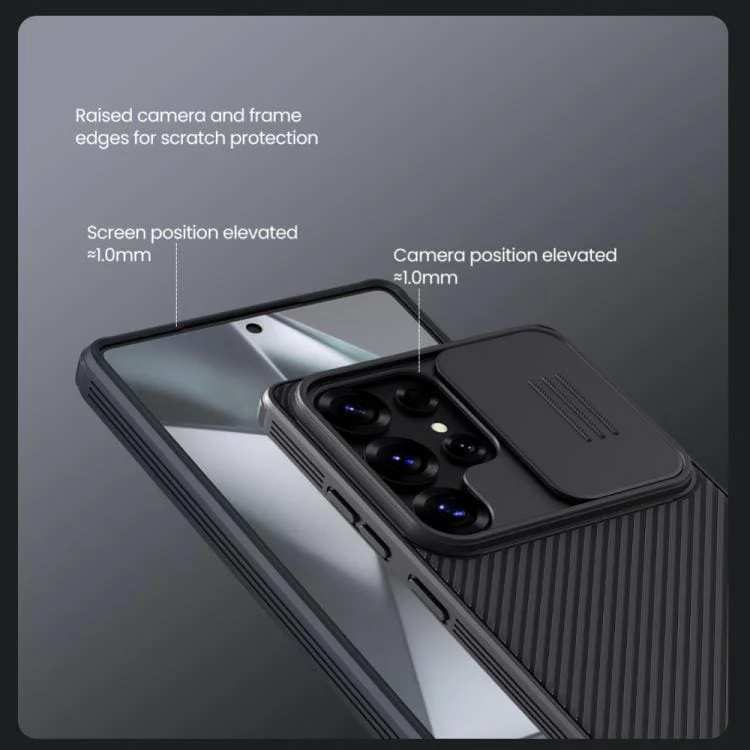 Samsung S25 Ultra Nillkin CamShield Pro Cover | Sliding Camera Shield - Image 7