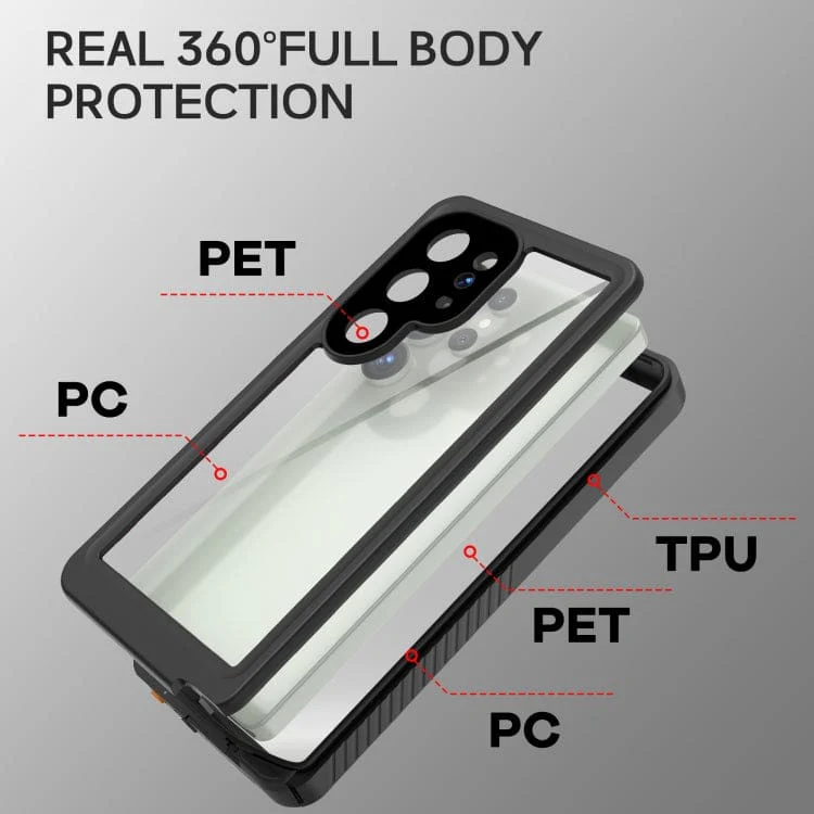 Samsung Galaxy S25 Ultra RedPepper Waterproof Cover with Screen Protection - Image 4