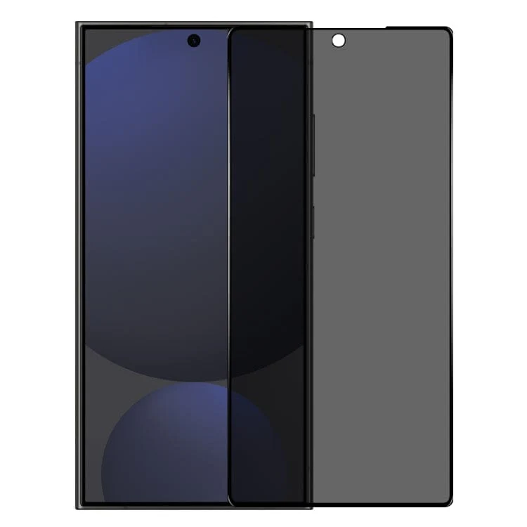 Samsung Galaxy S25 Ultra Tempered Privacy Glass Screen Protector, 0.18mm, Aluminium Silica