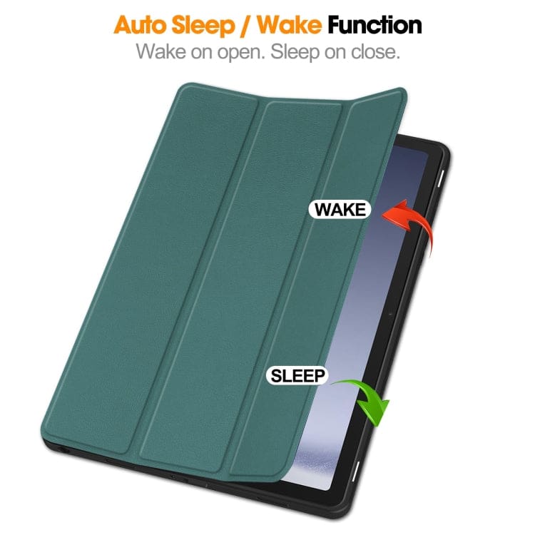 Samsung Galaxy Tab A9+ / A11+ Custer Flip Front Tri-Fold Protective Tablet Cover - Image 5