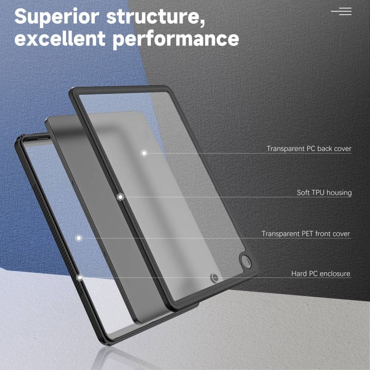 Samsung Galaxy Tab A9+ / A11+ RedPepper Shellbox Waterproof Cover with Built-In Screen Protector - Image 6