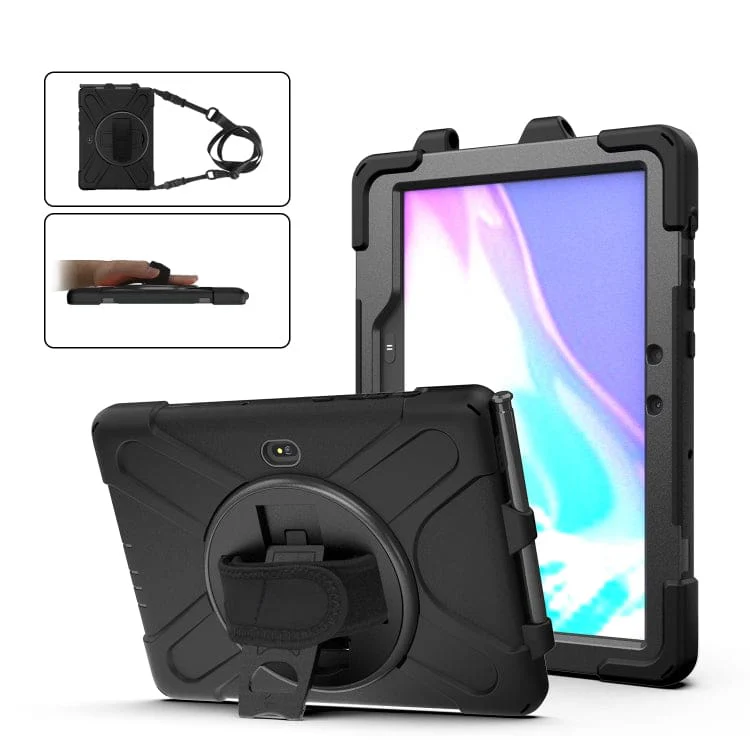 Samsung Galaxy Tab Active Pro/Active4/5 Pro 10.1 HD Rugged Case | 10.1" Shockproof Armor Cover with Built-in Stand - Image 2