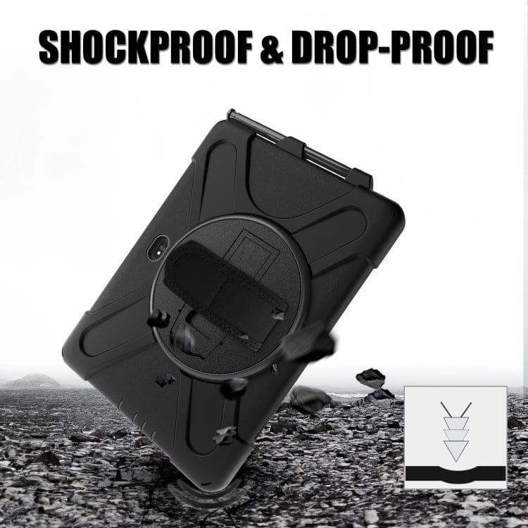 Samsung Galaxy Tab Active Pro/Active4/5 Pro 10.1 HD Rugged Case | 10.1" Shockproof Armor Cover with Built-in Stand - Image 3