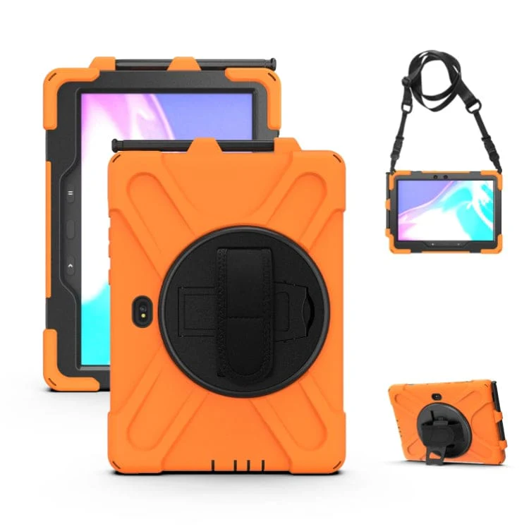 Samsung Galaxy Tab Active Pro/Active4/5 Pro 10.1 HD Rugged Case | 10.1" Shockproof Armor Cover with Built-in Stand - Image 7