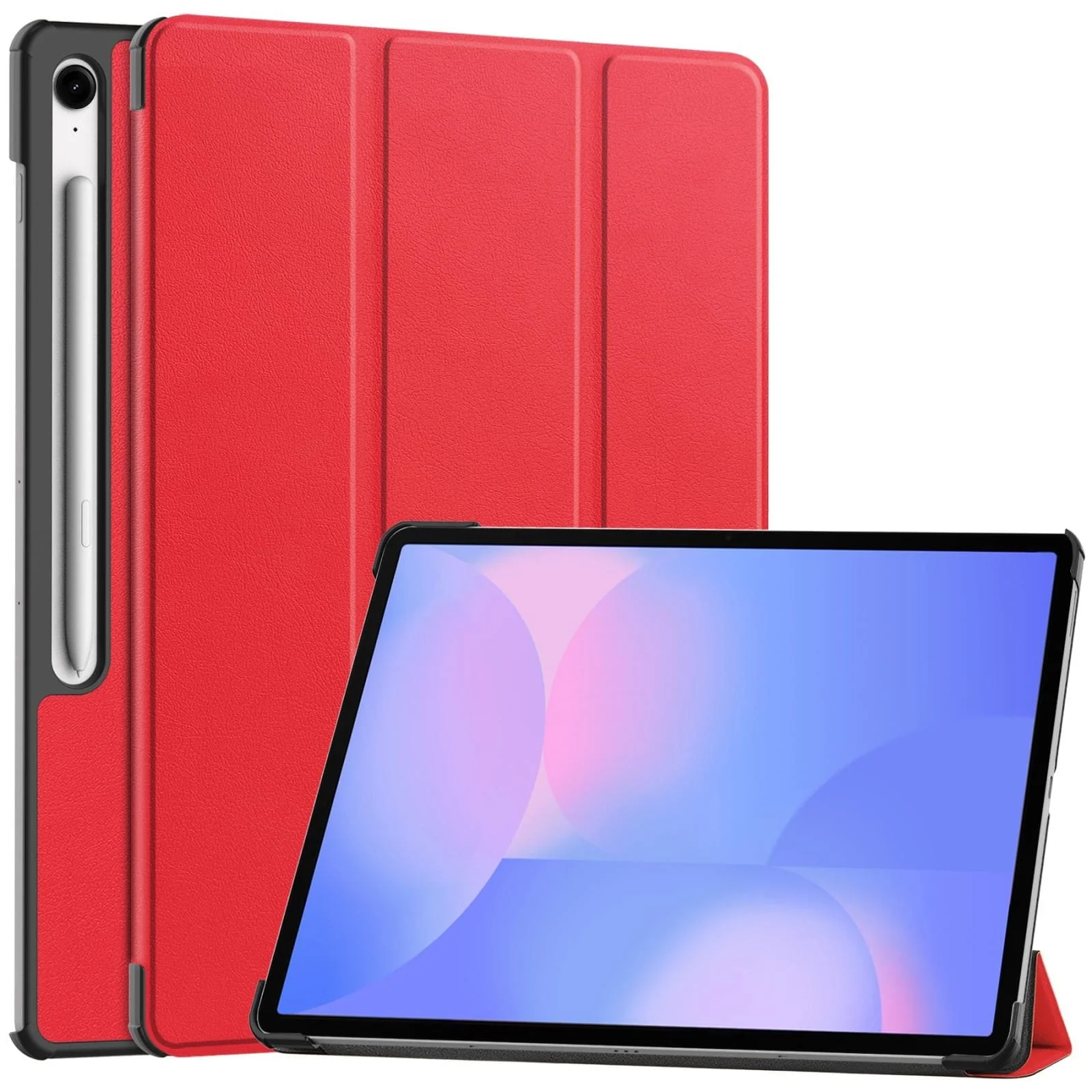 Samsung Galaxy Tab S10 FE+ Custer Flip Front Tri-Fold Protective Tablet Cover - Image 10