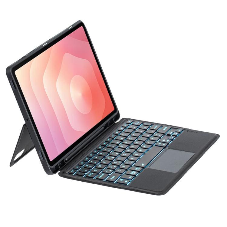 Samsung Galaxy Tab S11 Ultra Detachable Bluetooth Backlight Keyboard Folio Cover - Image 4