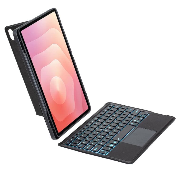 Samsung Galaxy Tab S11 Ultra Detachable Bluetooth Backlight Keyboard Folio Cover - Image 6