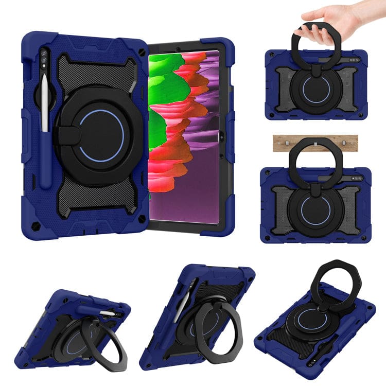 Samsung Galaxy Tab S9 Ultra / S10 Ultra Armor HD Shockproof Rugged Cover with Stand