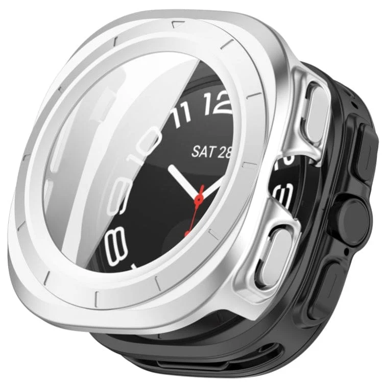 Samsung Galaxy Watch Ultra 47mm / Ultra 2025 Watch Case Protective Cover, Glass Screen Protection