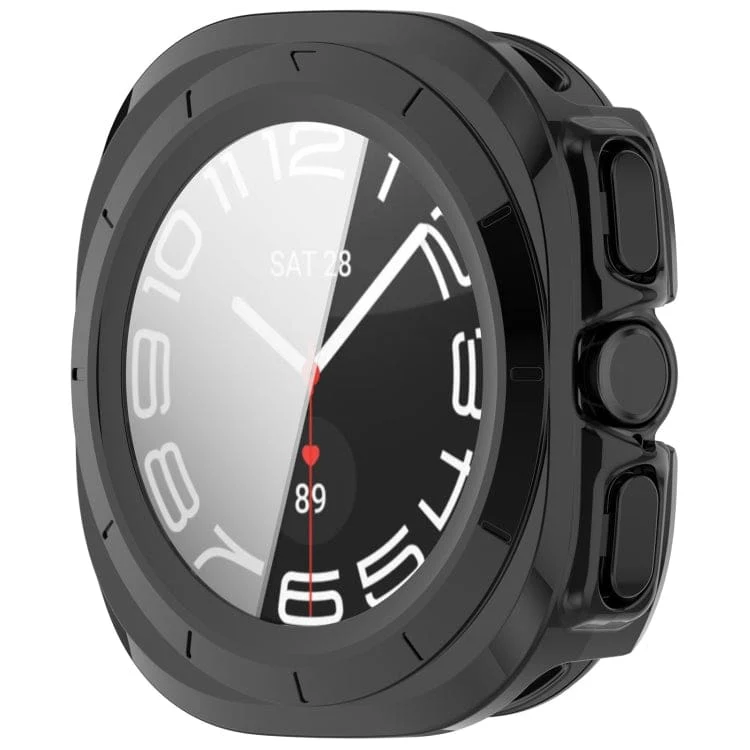 Samsung Galaxy Watch Ultra 47mm / Ultra 2025 Watch Case Protective Cover, Glass Screen Protection - Image 2