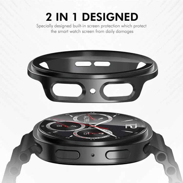 Samsung Galaxy Watch8 44mm Enkay Tempered Glass Screen Protector Case - Image 6