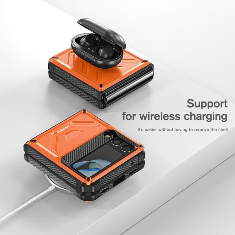 Samsung Galaxy Z Flip 4 - Armour Rugged Rigid Cover, Strong PC Material - Image 5