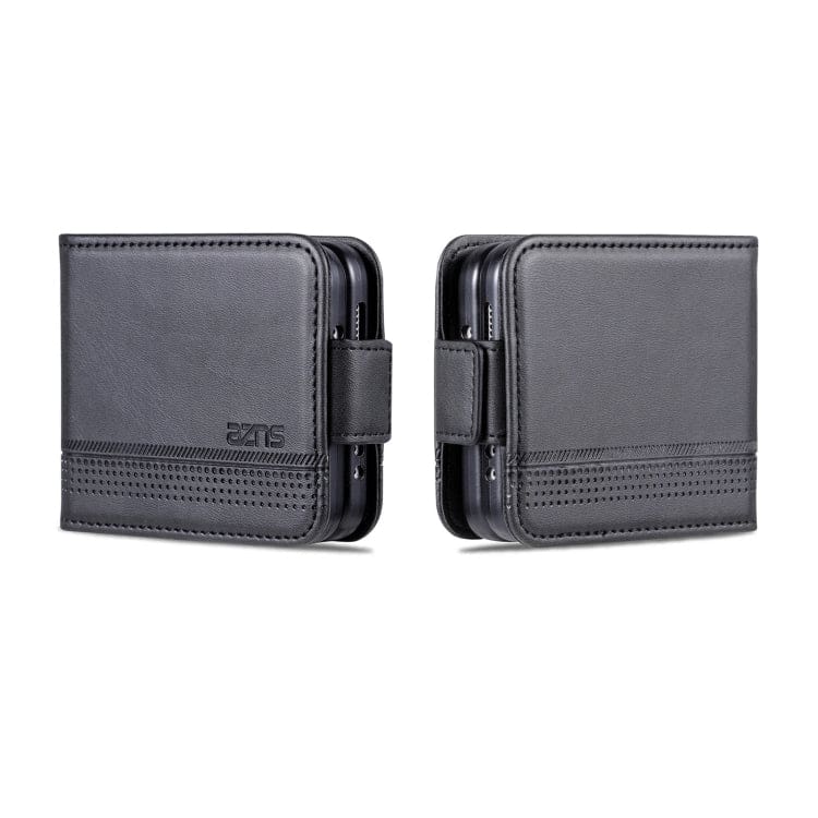 Samsung Galaxy Z Flip 4 AZNS PU Leather Card Wallet - Image 2