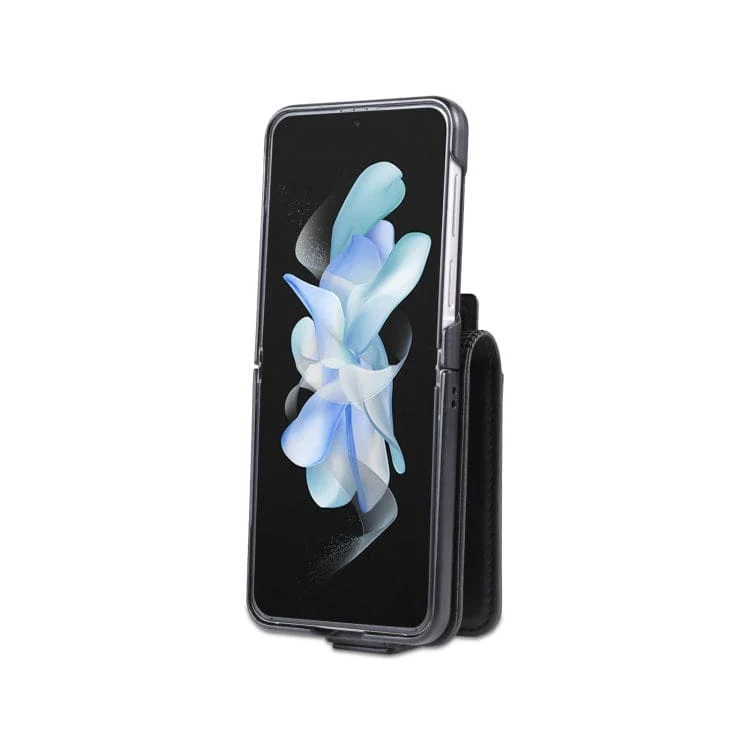 Samsung Galaxy Z Flip 4 AZNS PU Leather Card Wallet - Image 3