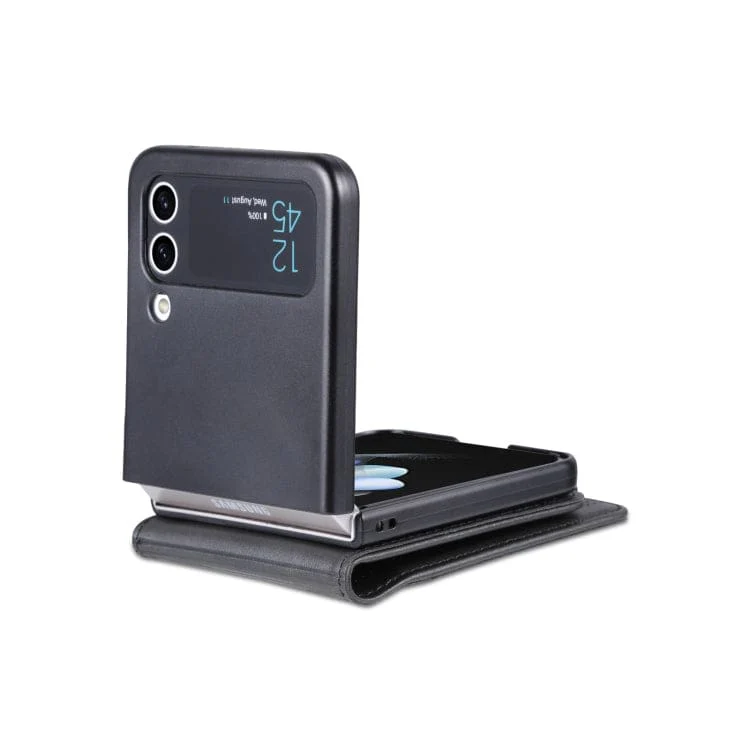 Samsung Galaxy Z Flip 4 AZNS PU Leather Card Wallet - Image 6