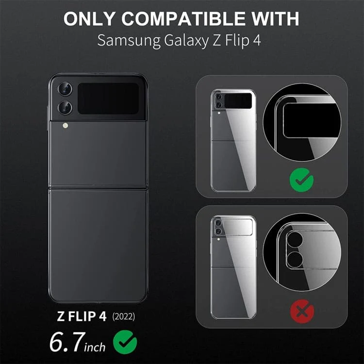 Samsung Galaxy Z Flip 4 Camera Lens Glass Protector - Image 5
